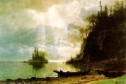 Albert Bierstadt The Island oil painting artist